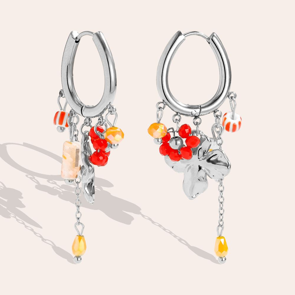 Elodie Earrings - Silver