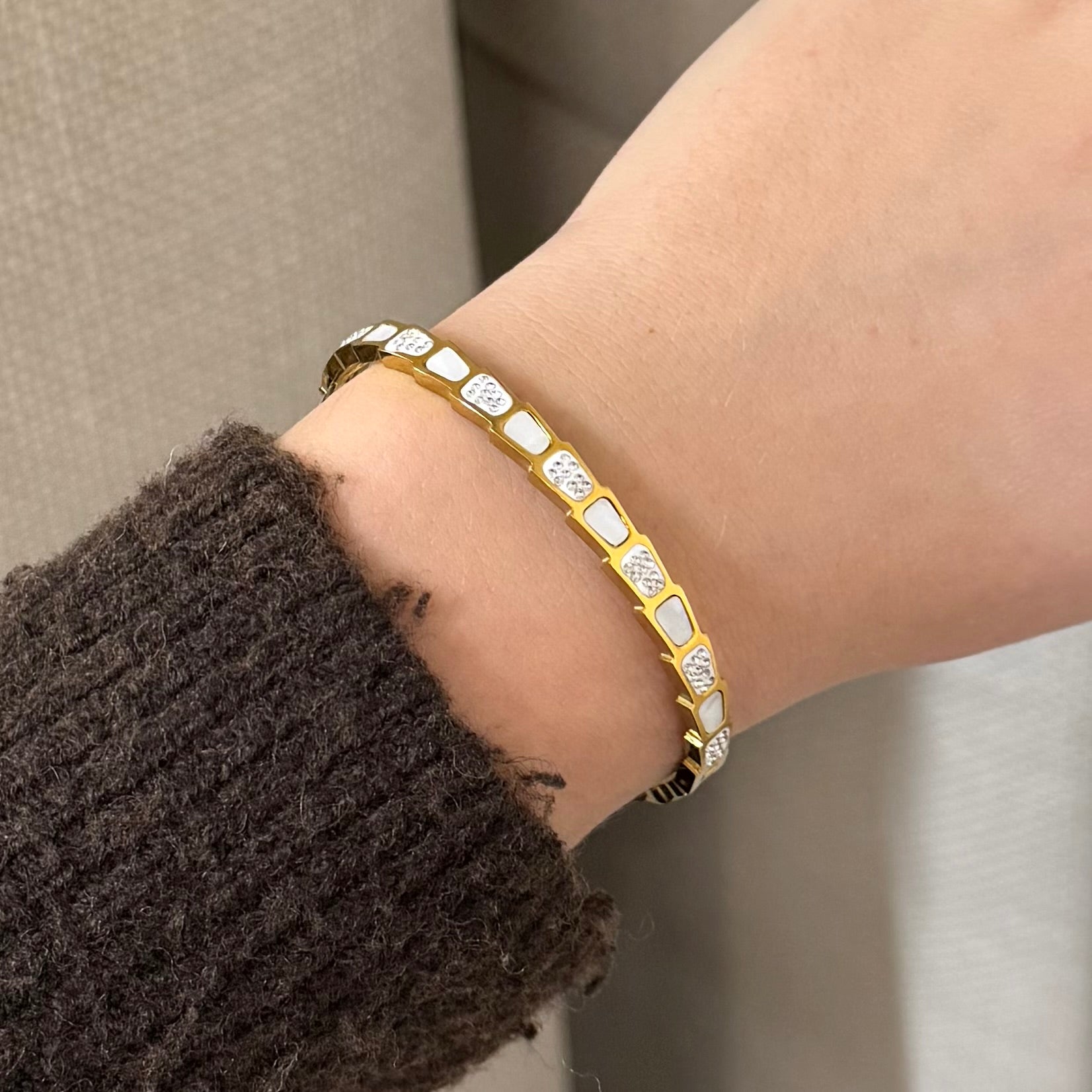 Bangle Whitney Bracelet - Gold