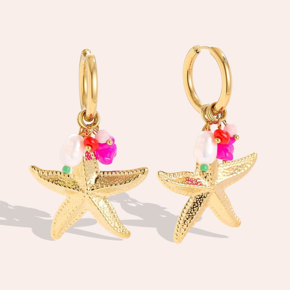 Claire Earrings - Gold