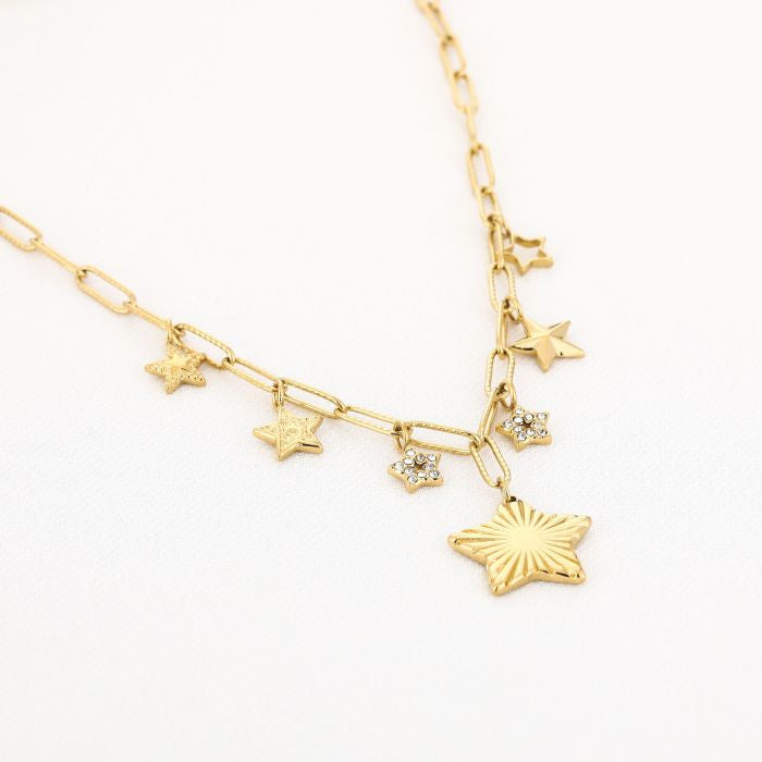 Deva Necklace 40 cm - Gold