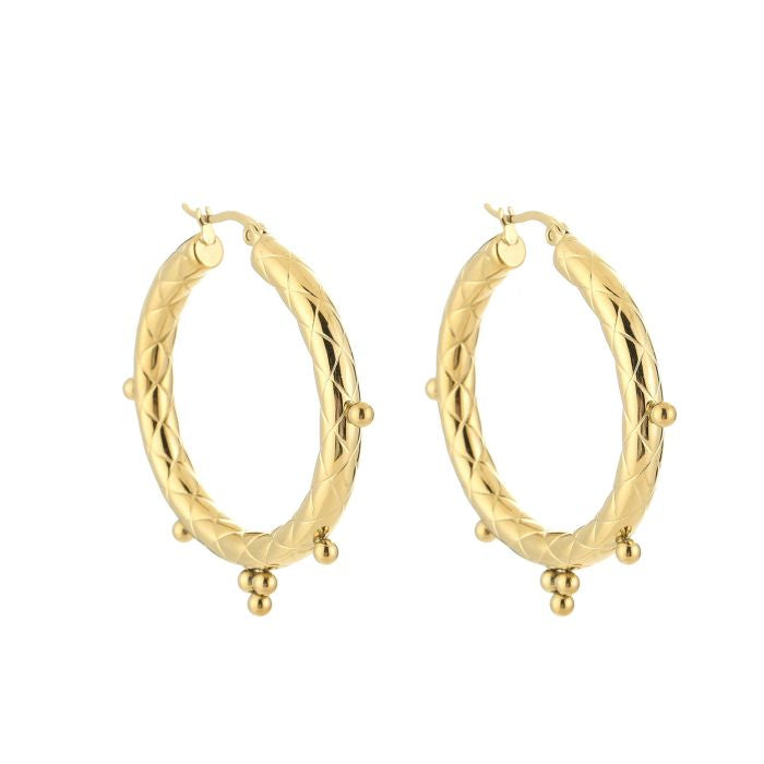 Elisa Medium Earrings - Gold