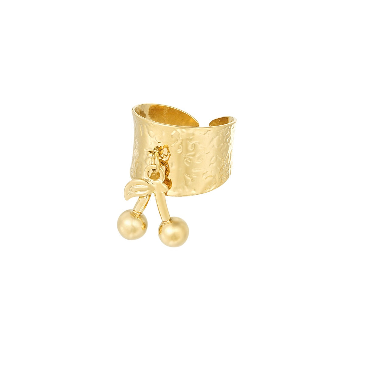 Cherry Ring - Gold