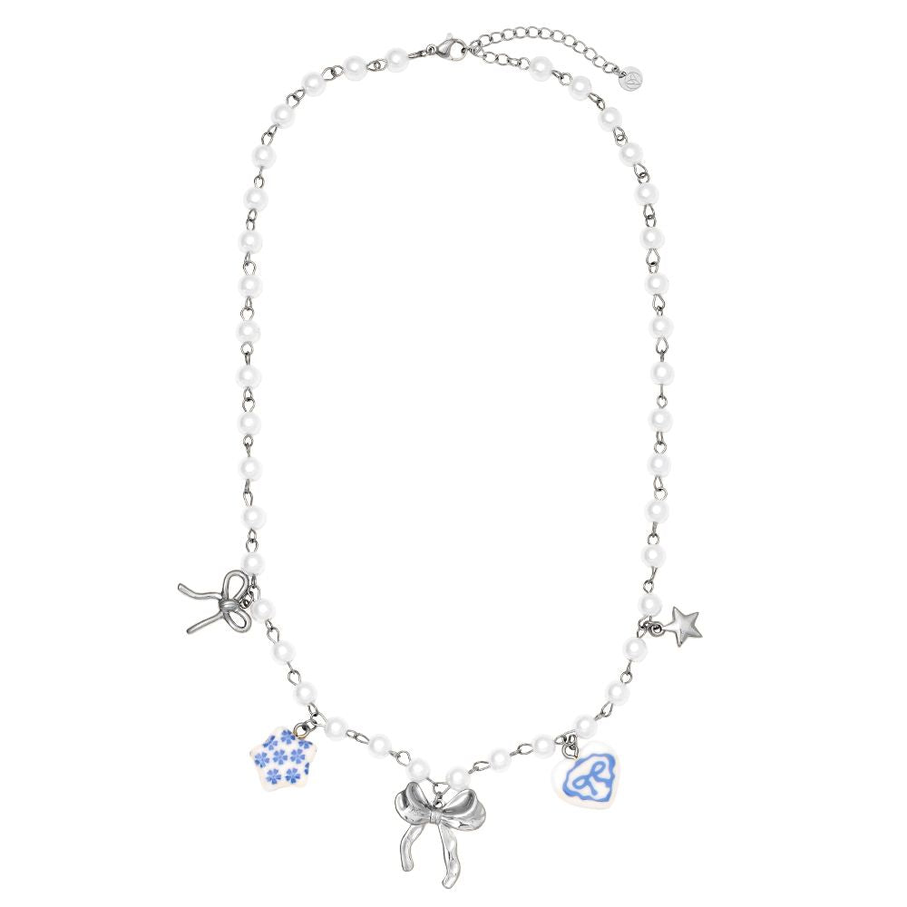 Zakynthos Necklace 43 cm - Silver