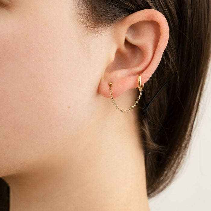 Ear Candy Dot - Silver