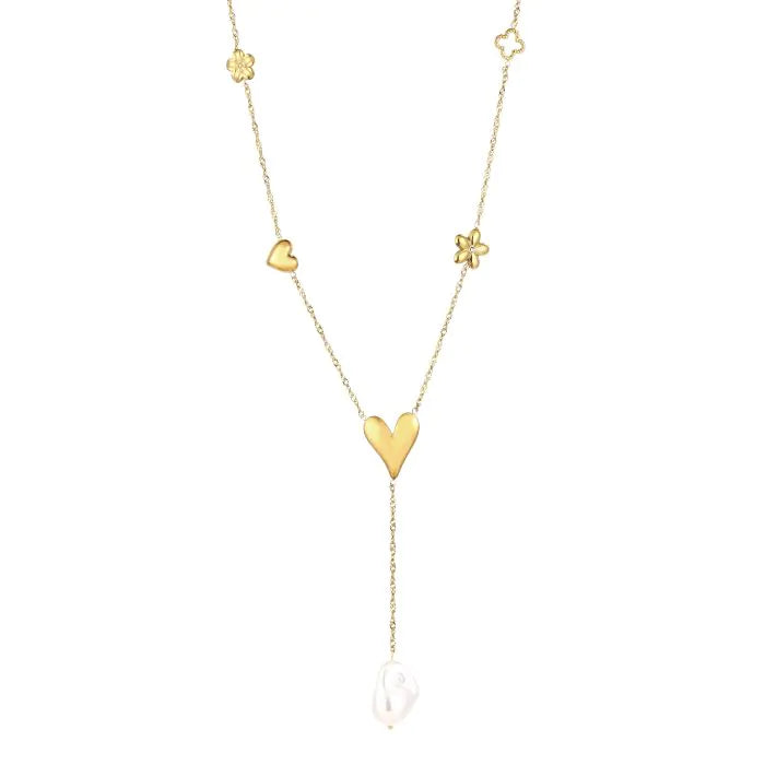 Xaviera Necklace 55 cm - Gold