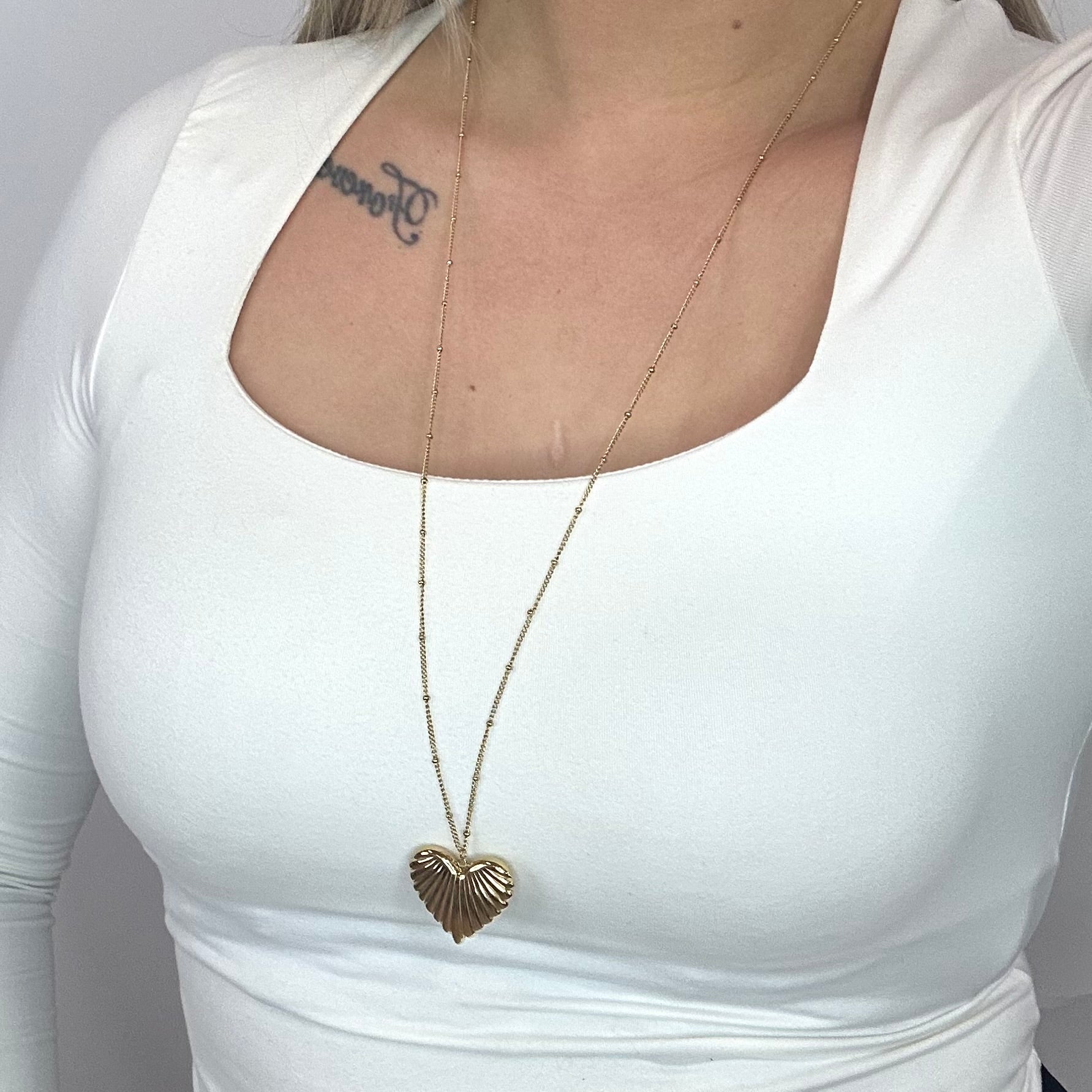 Ophelia Necklace 80 cm - Gold