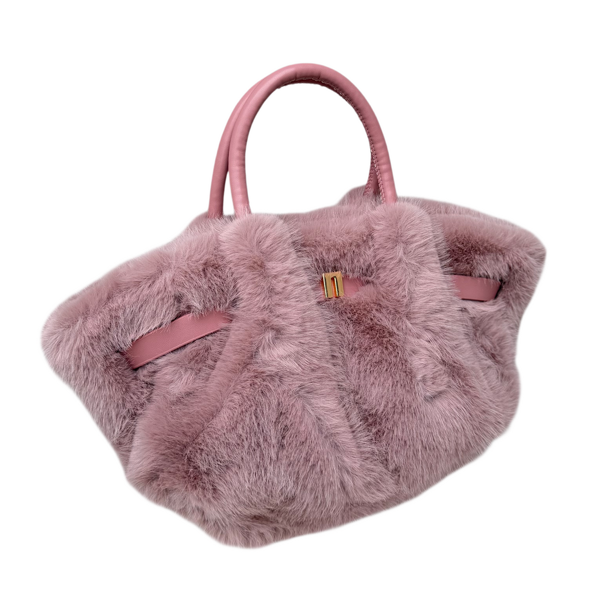 Marley Fluffy Small Tas - Roze