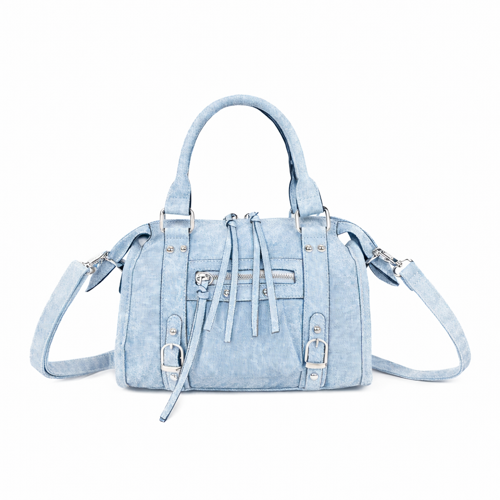 Liv Denim Medium Tas - Licht Denim