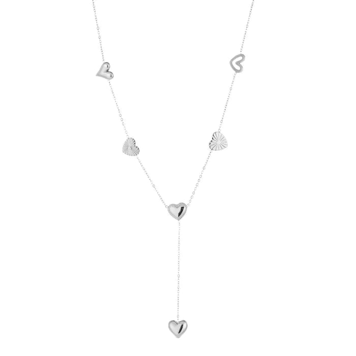 Roxy Necklace 60 cm - Silver