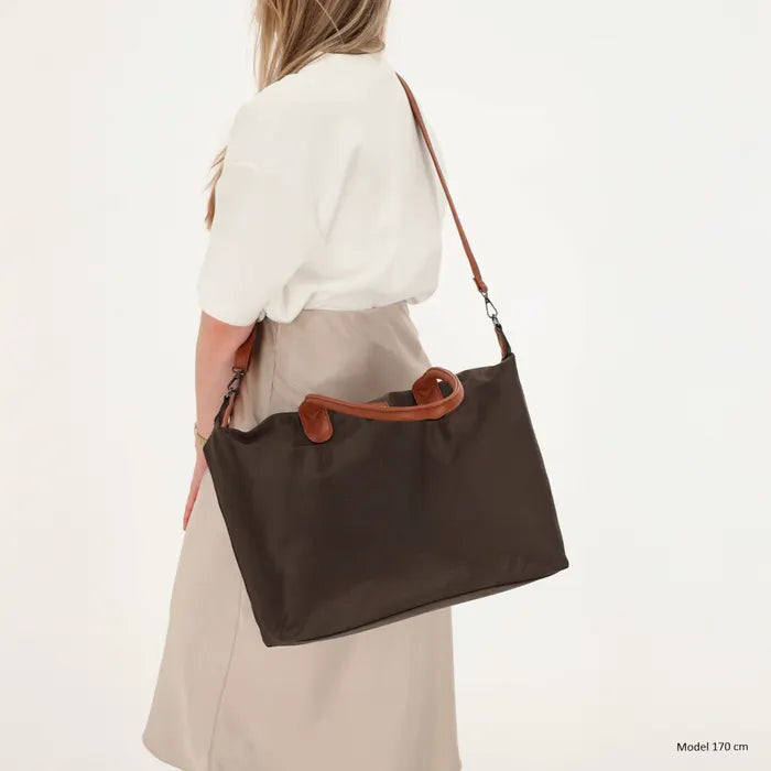 Charm London Buckingham Tas - Koffie Bruin
