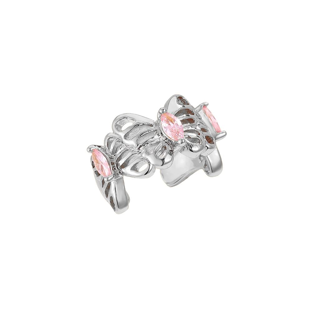Earcuff Vlinder - Silver