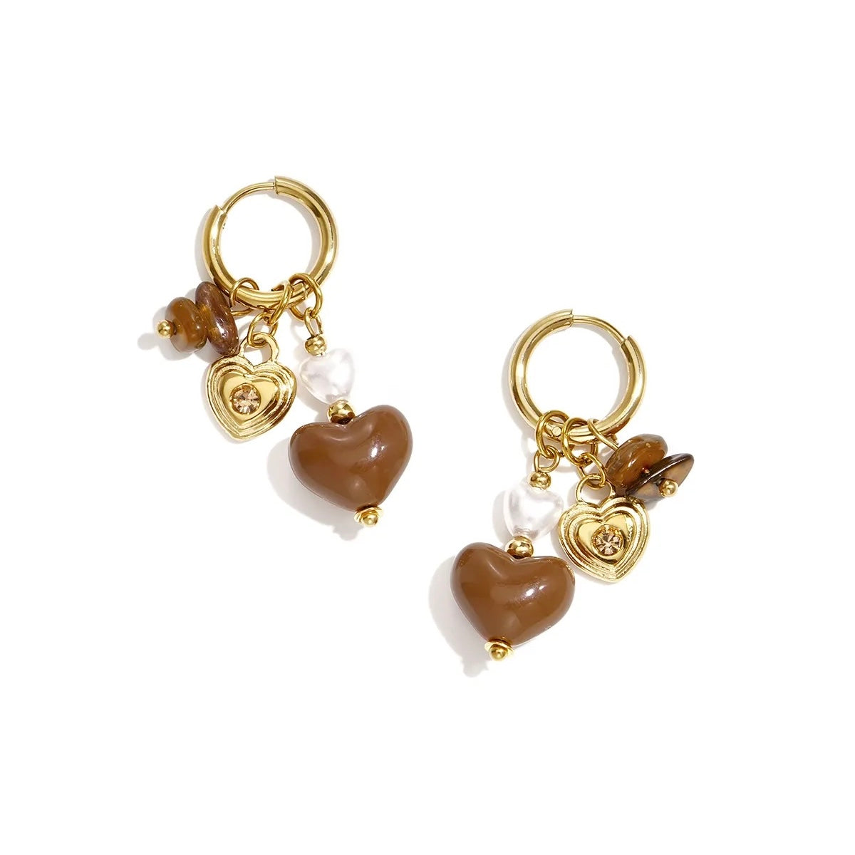 Xaviera Earrings - Gold