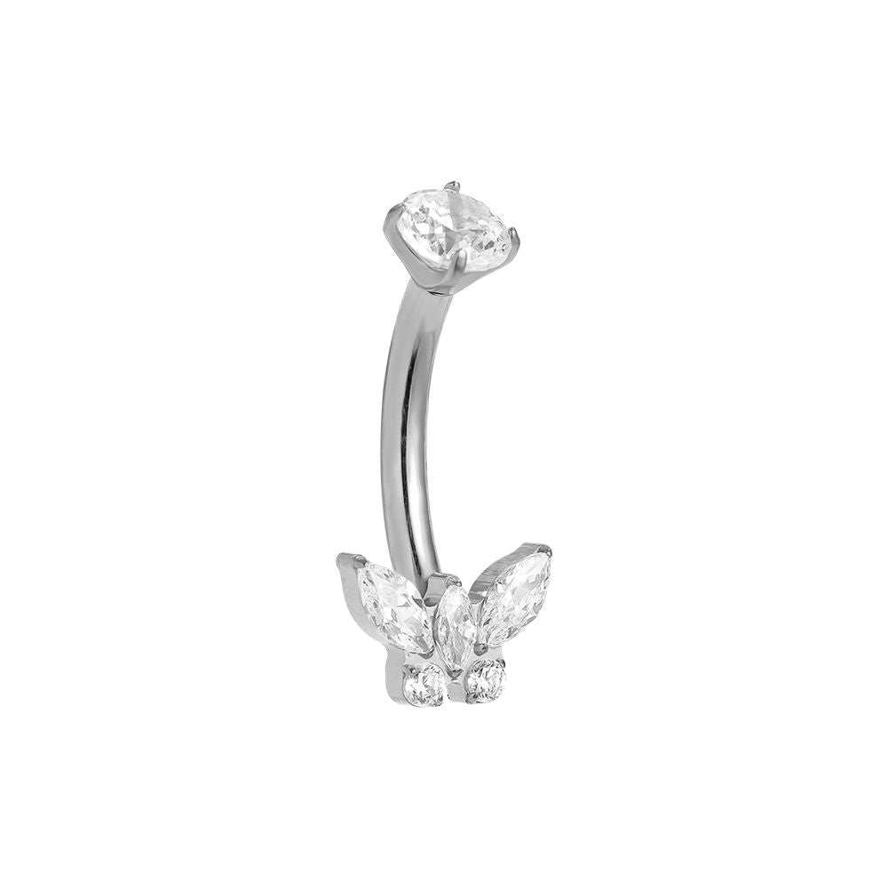 Butterfly Navelpiercing - Silver