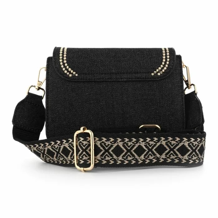 Mila Panter Tas - Leopard Blauw