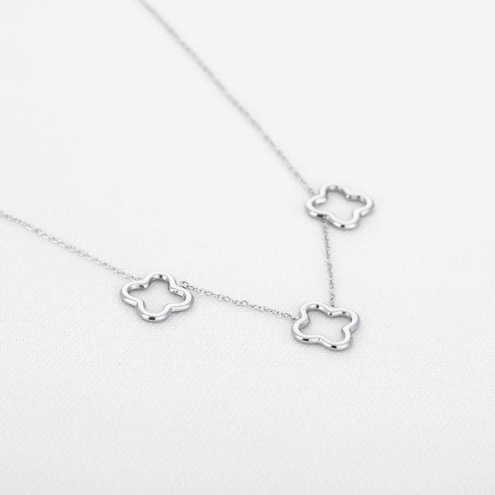 Hella Necklace 40 cm - Silver