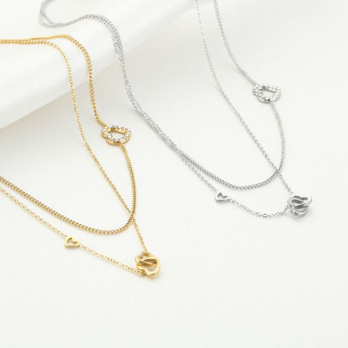 Regina Necklace 40 cm - Silver