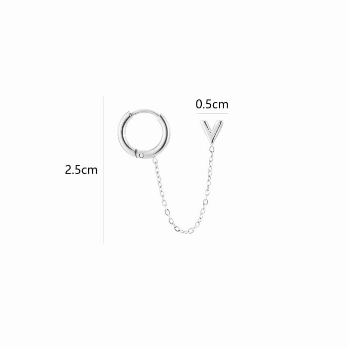 Ear Candy Chain V - Silver