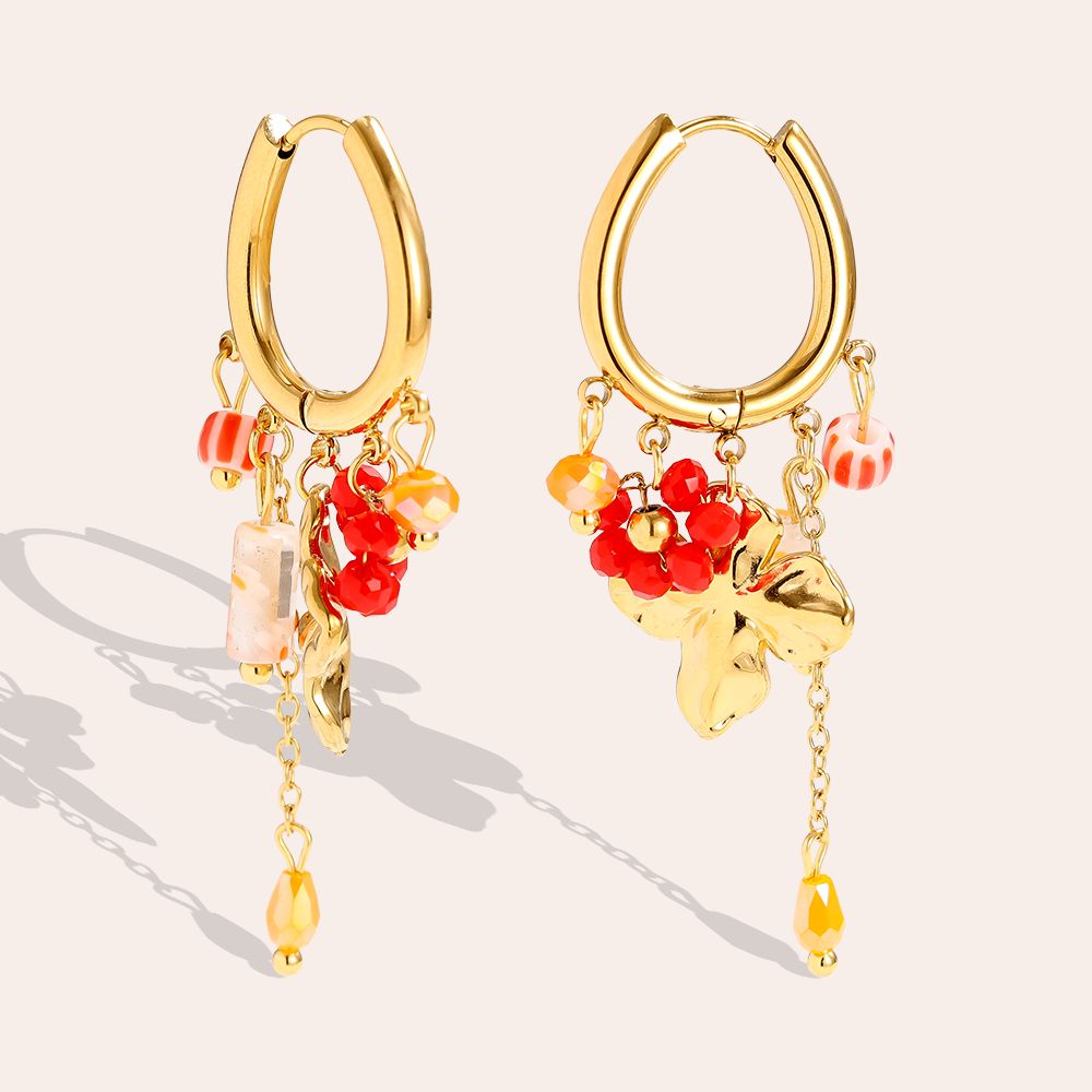 Elodie Earrings - Gold