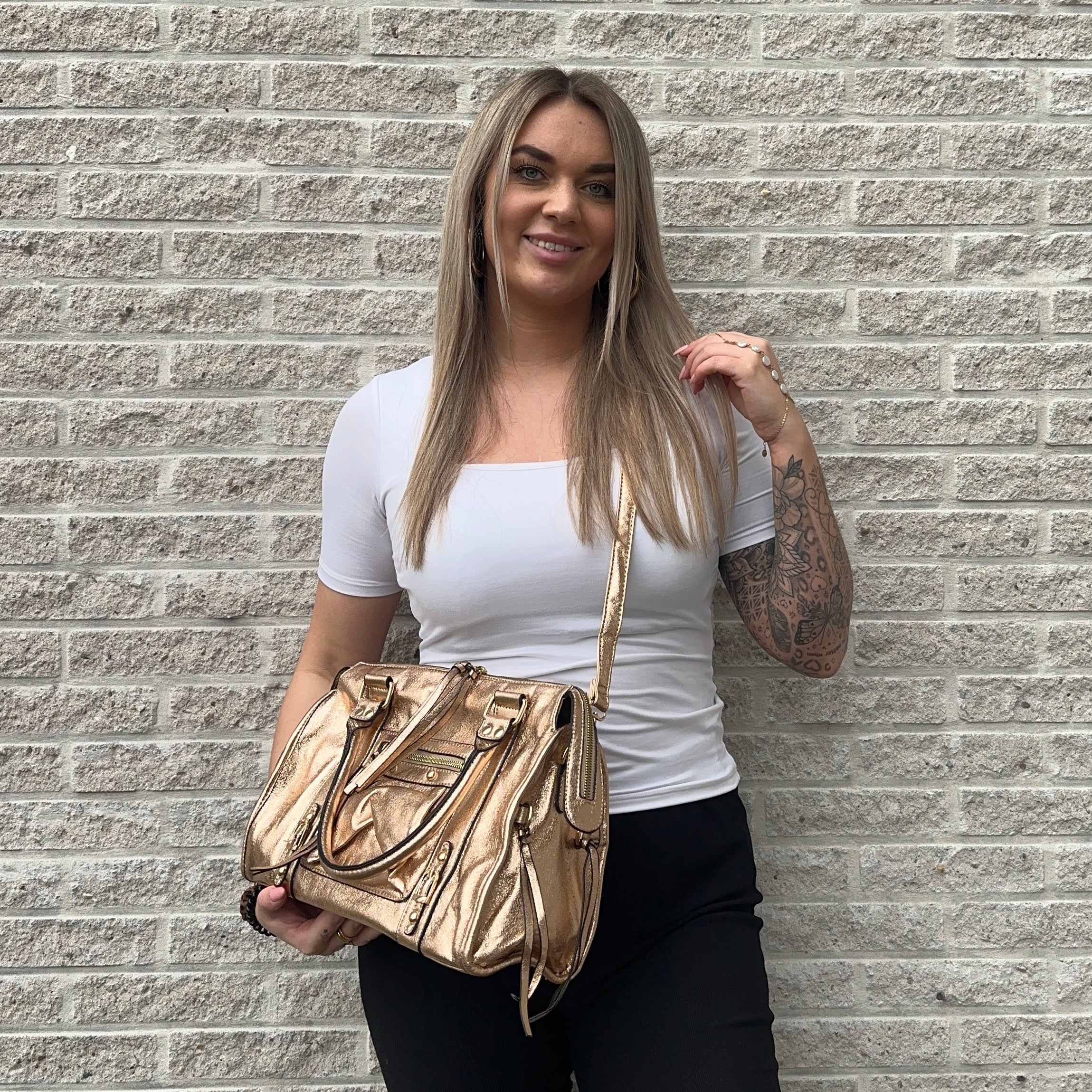 Liv Shiny Large Tas - Rosé