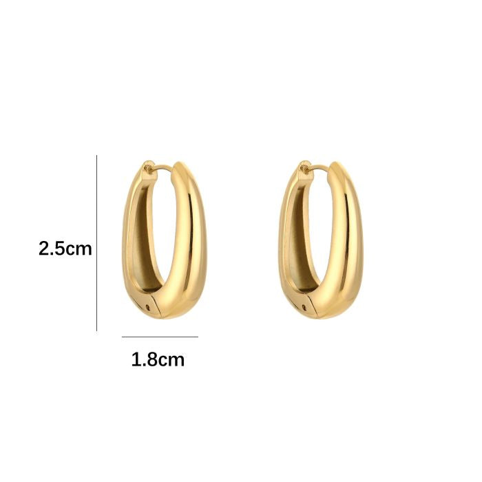 Annelieke Earrings - Silver