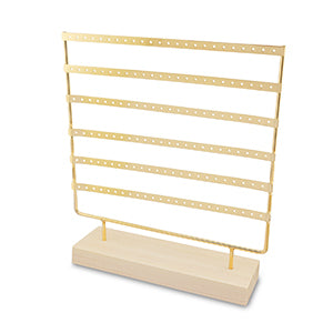 Oorbellen Display 6 Rij - Goud