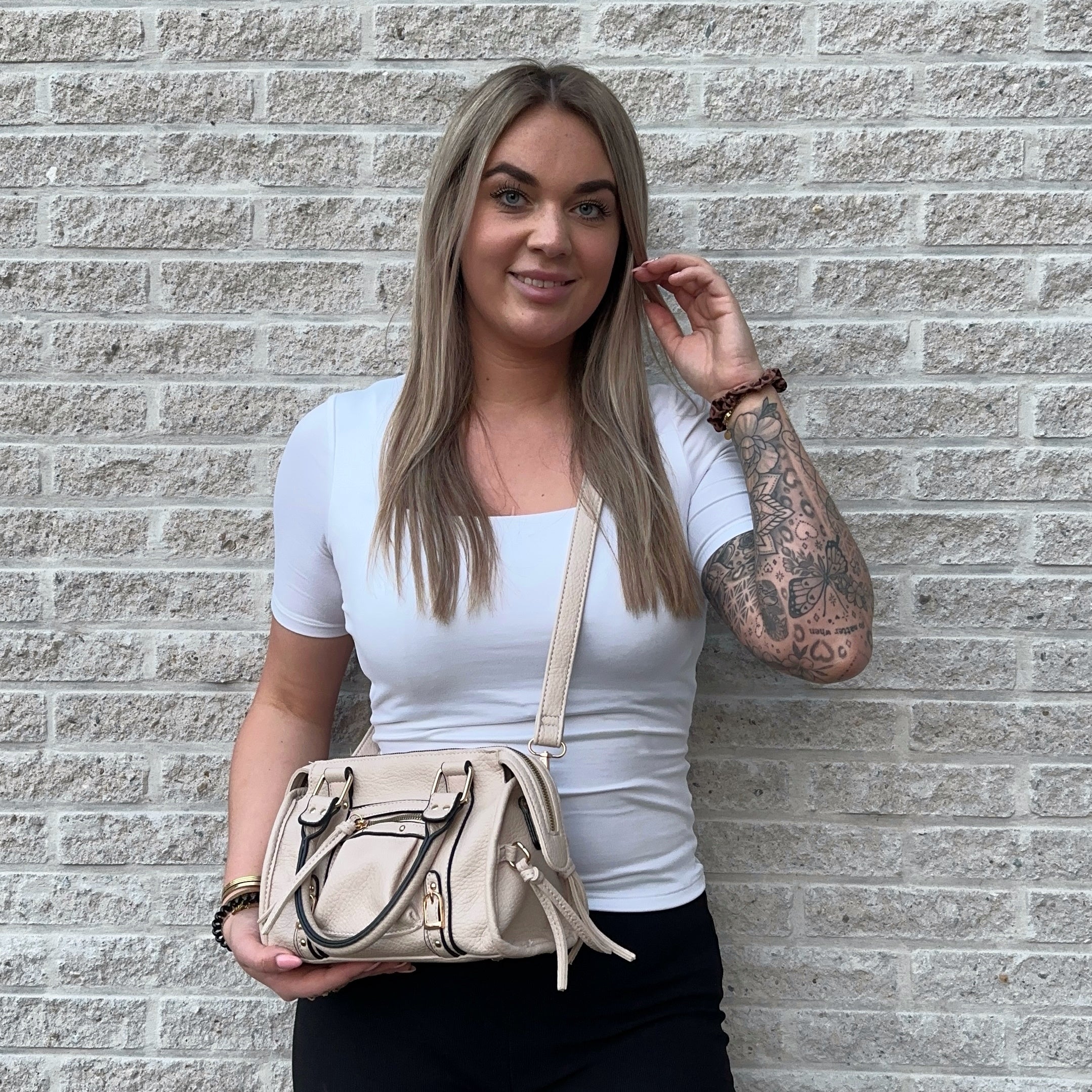 Liv Medium Tas - Beige