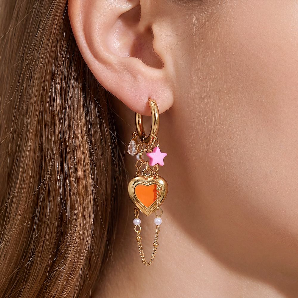Beate Earrings - Gold