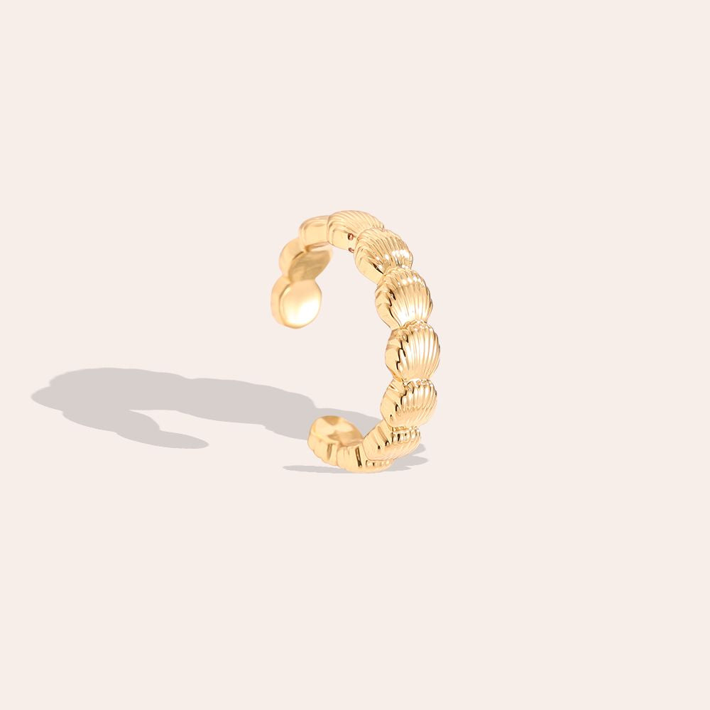 Earcuff Shell - Gold