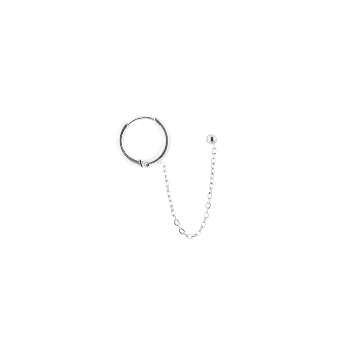 Ear Candy Dot - Silver
