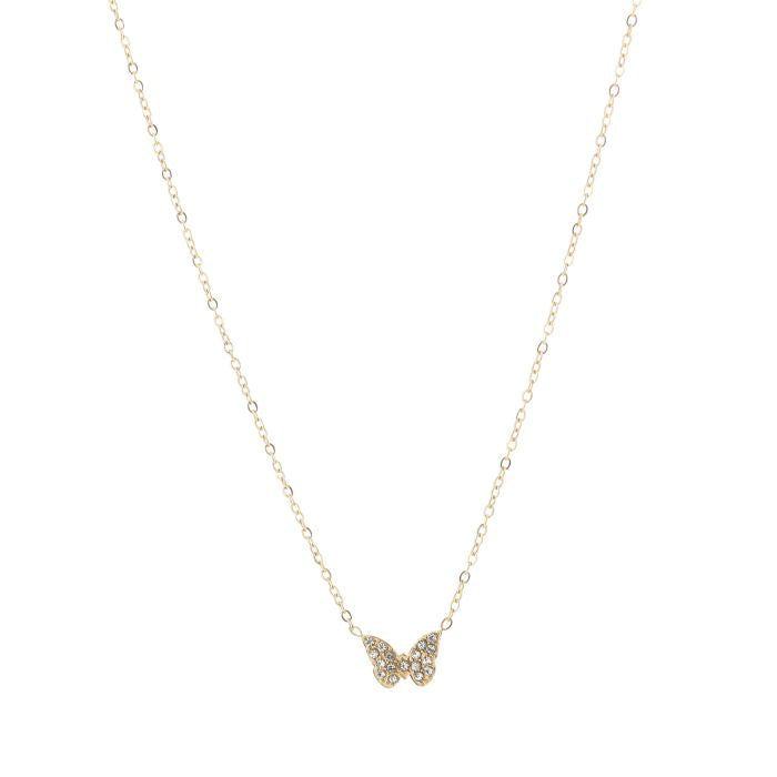 Vlinder Necklace 40 cm - Gold
