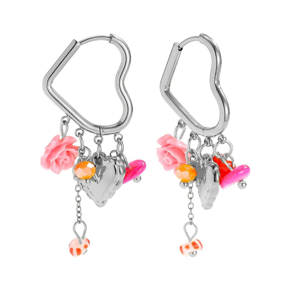 Noella Earrings - Silver