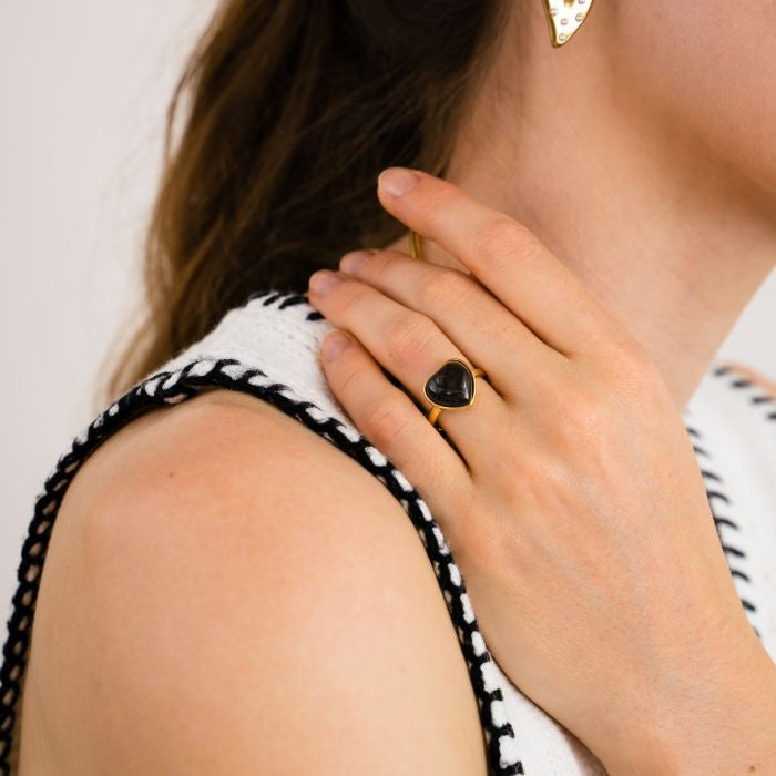 Linda Zwart Ring - Gold