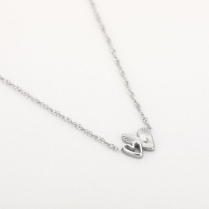 Luna Necklace 40 cm - Silver