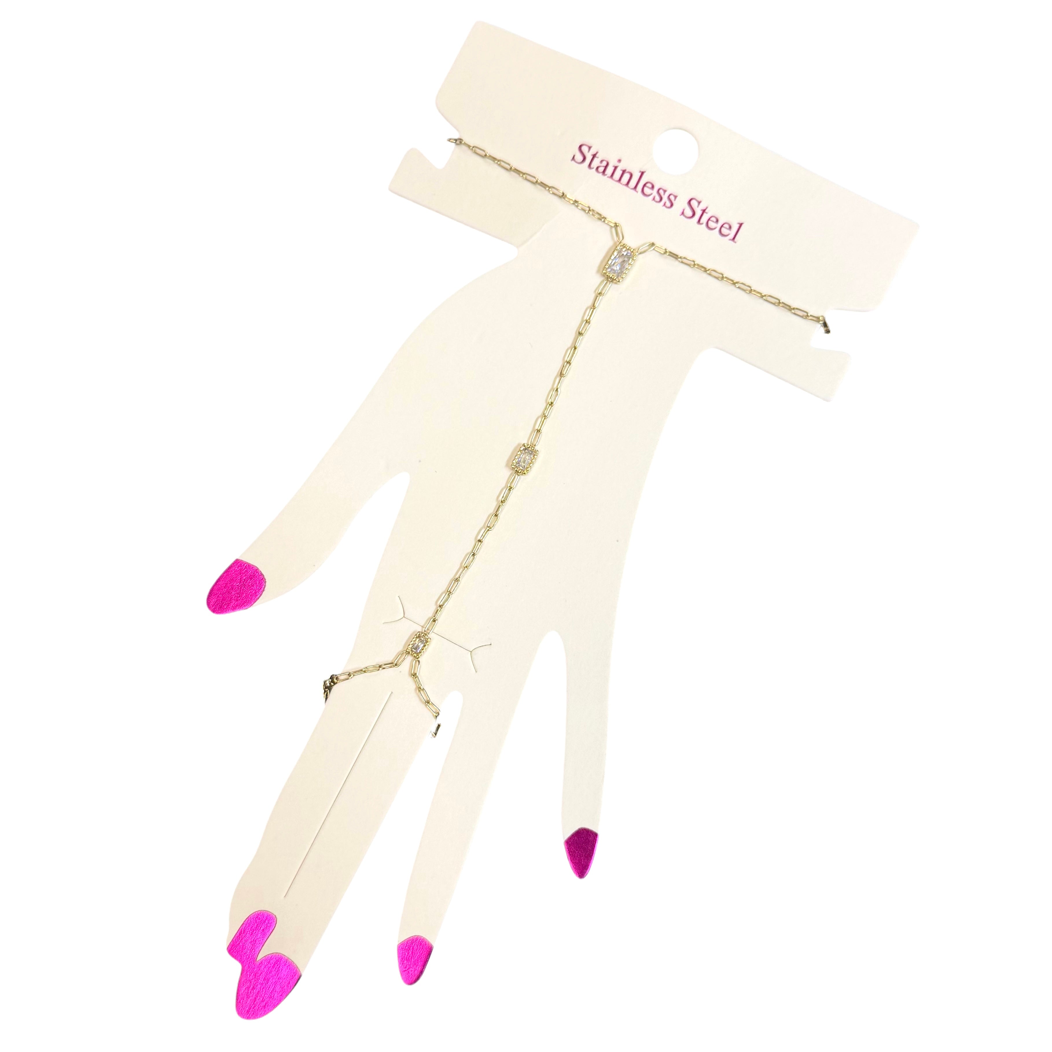 Handchain Sparkle - Gold