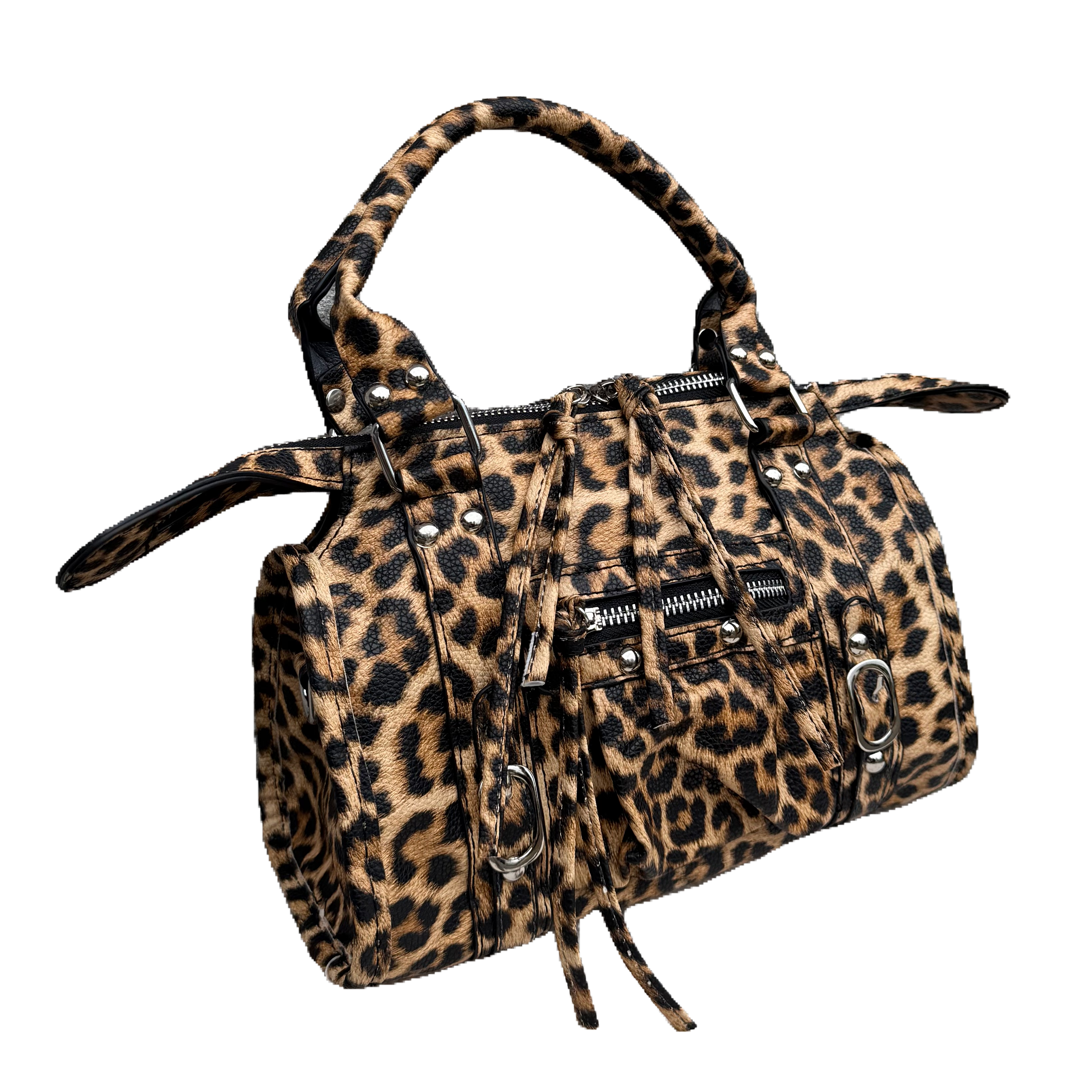 Liv Leopard Medium Tas - Bruin