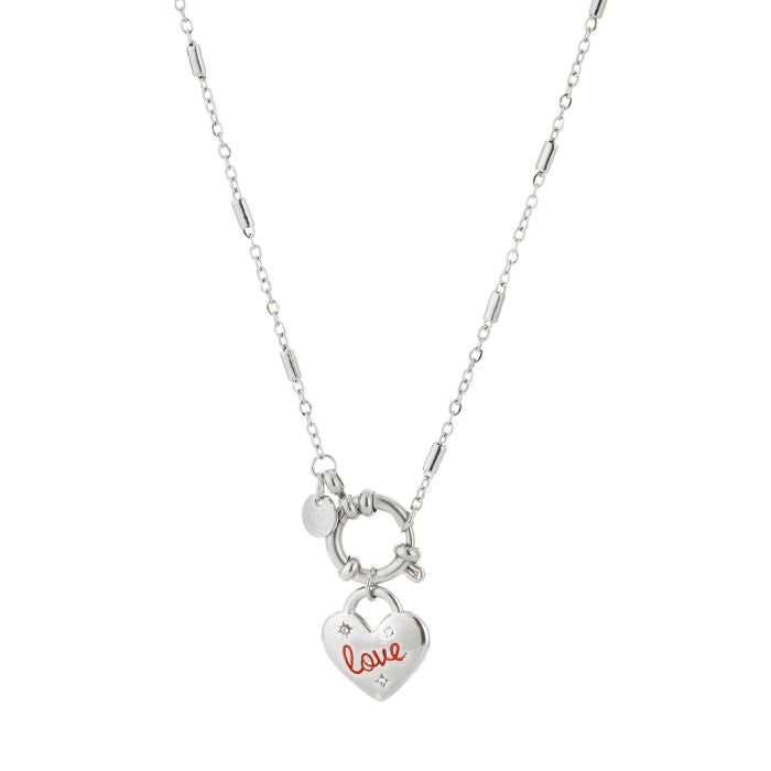 Synne Necklace 42 cm - Silver