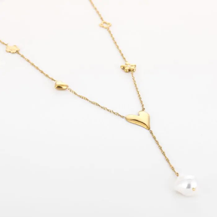 Xaviera Necklace 55 cm - Gold