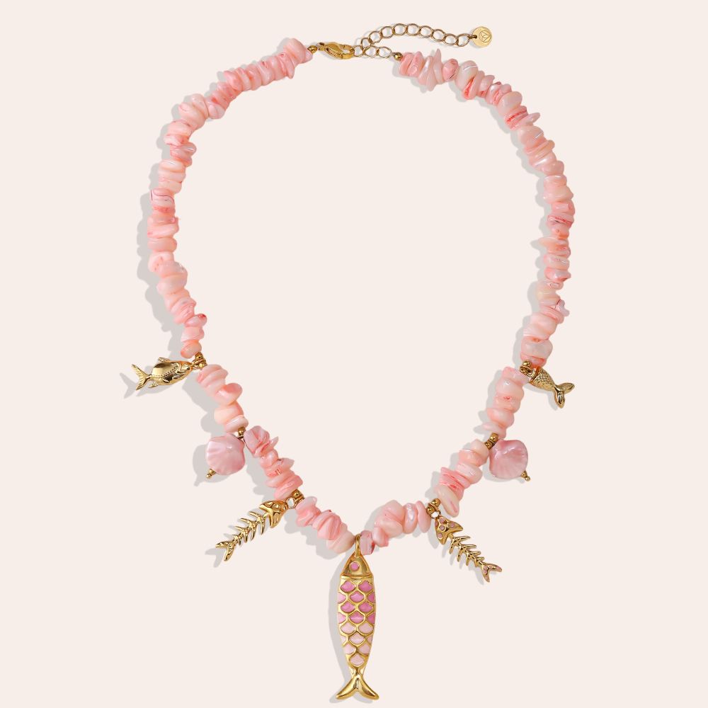 Eliana Necklace 42 cm - Gold