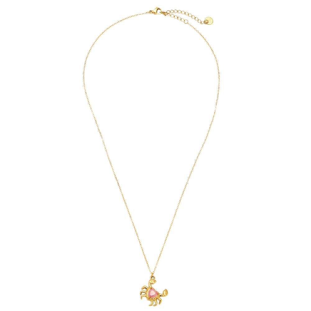 Crab Necklace 43 cm - Gold