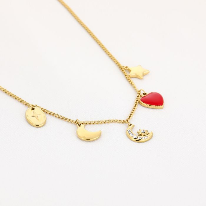 Veerle Necklace 40 cm - Gold