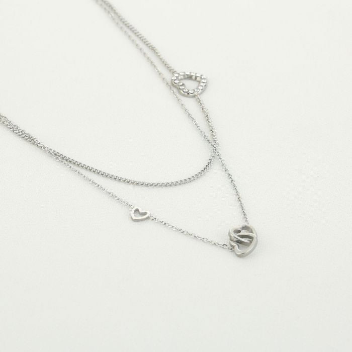 Regina Necklace 40 cm - Silver