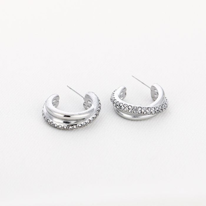 Diane Earrings - Silver