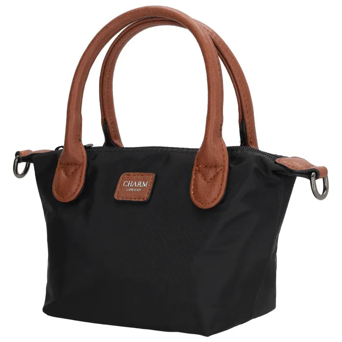 Charm London Small Tas - Zwart