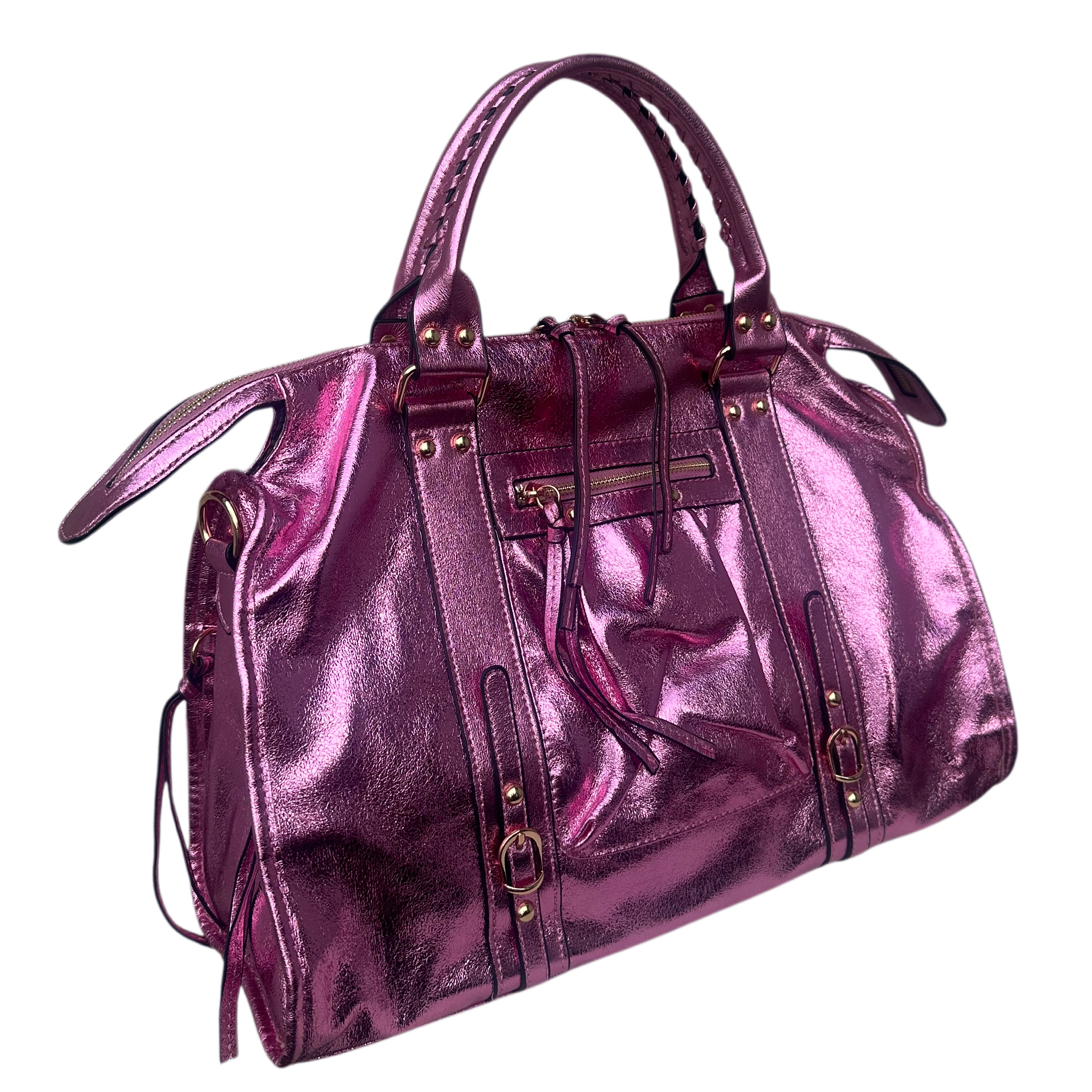 Liv Metallic XL Tas - Roze