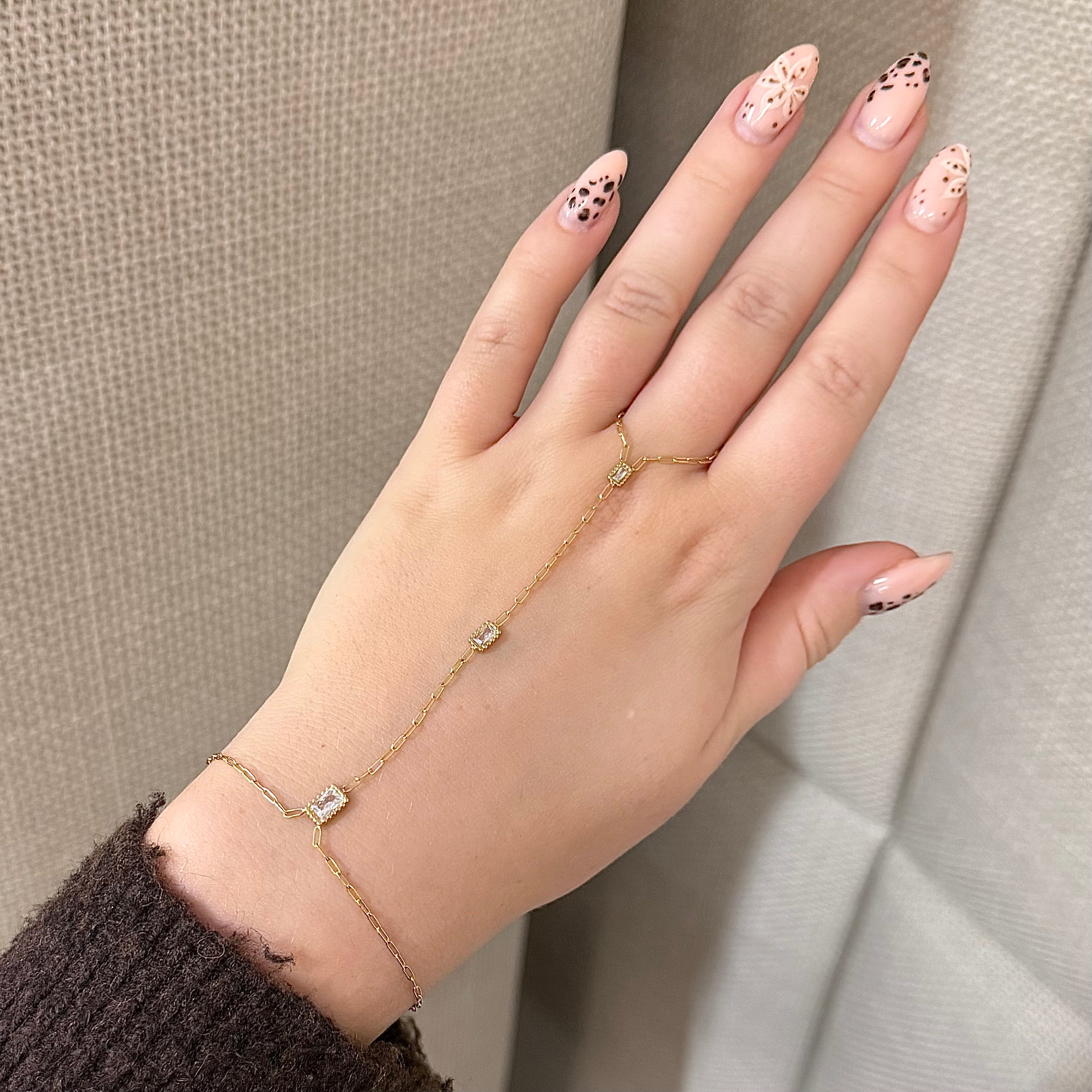 Handchain Sparkle - Gold