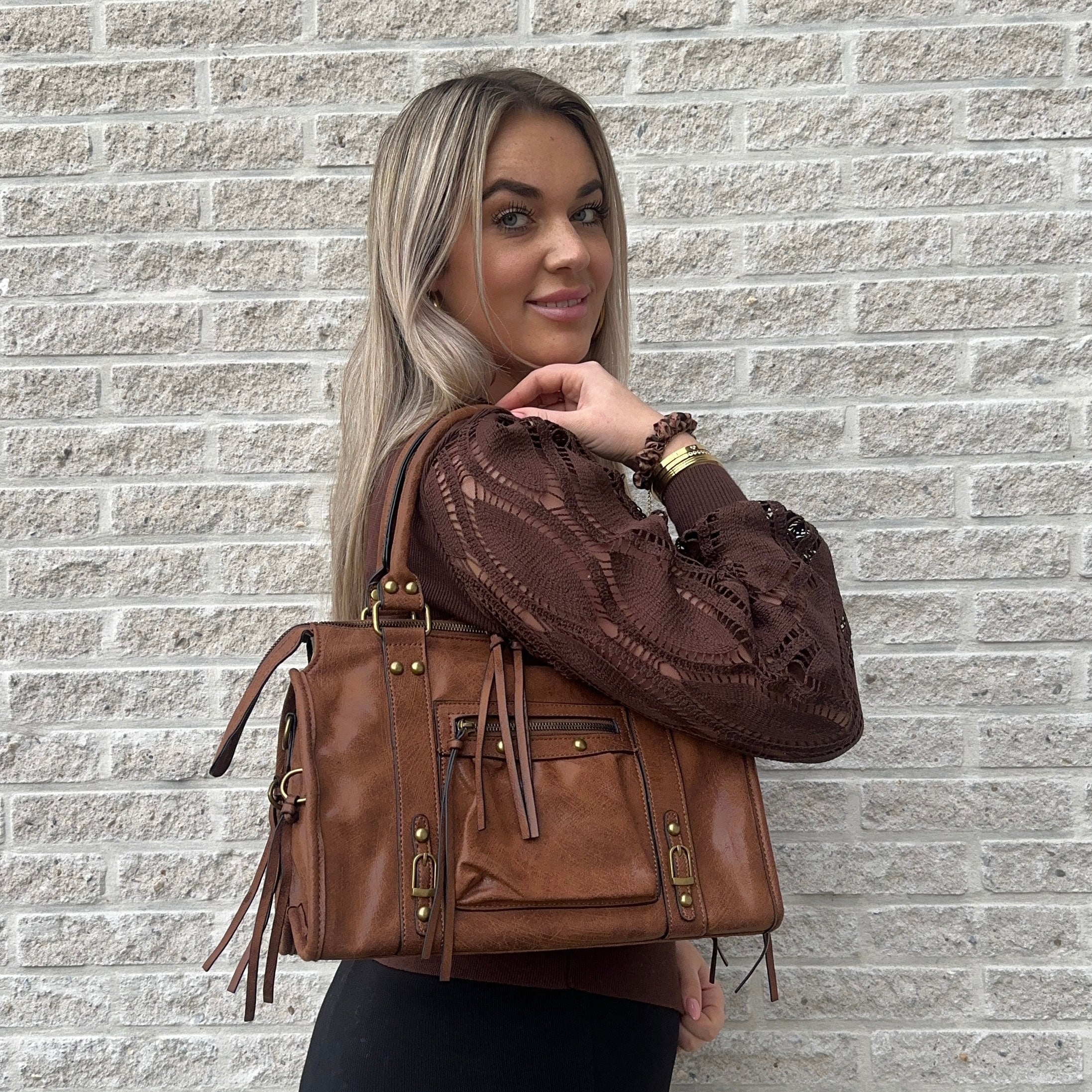 Liv Blossom Large Tas - Bruin