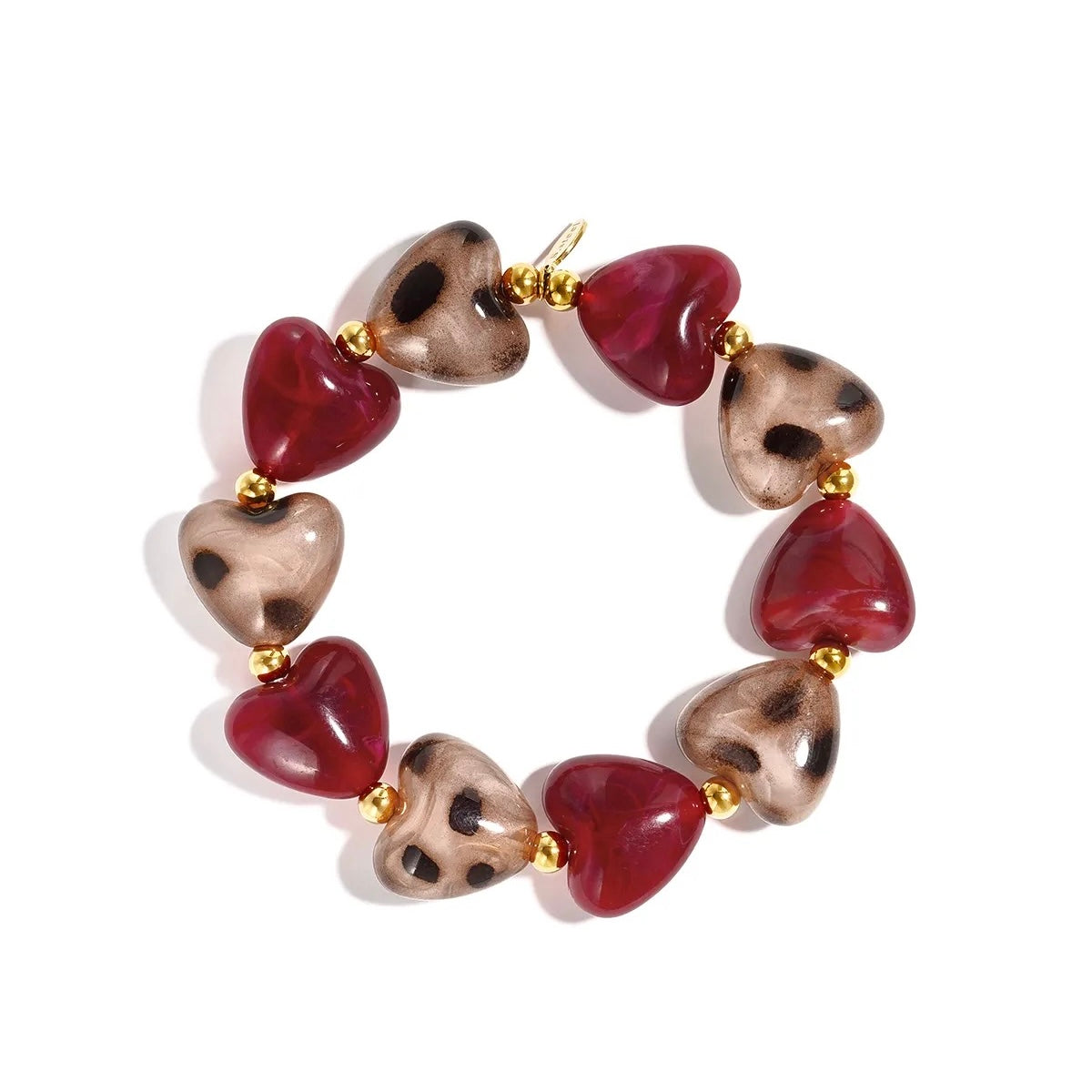Romée Leopard Bracelet - Gold