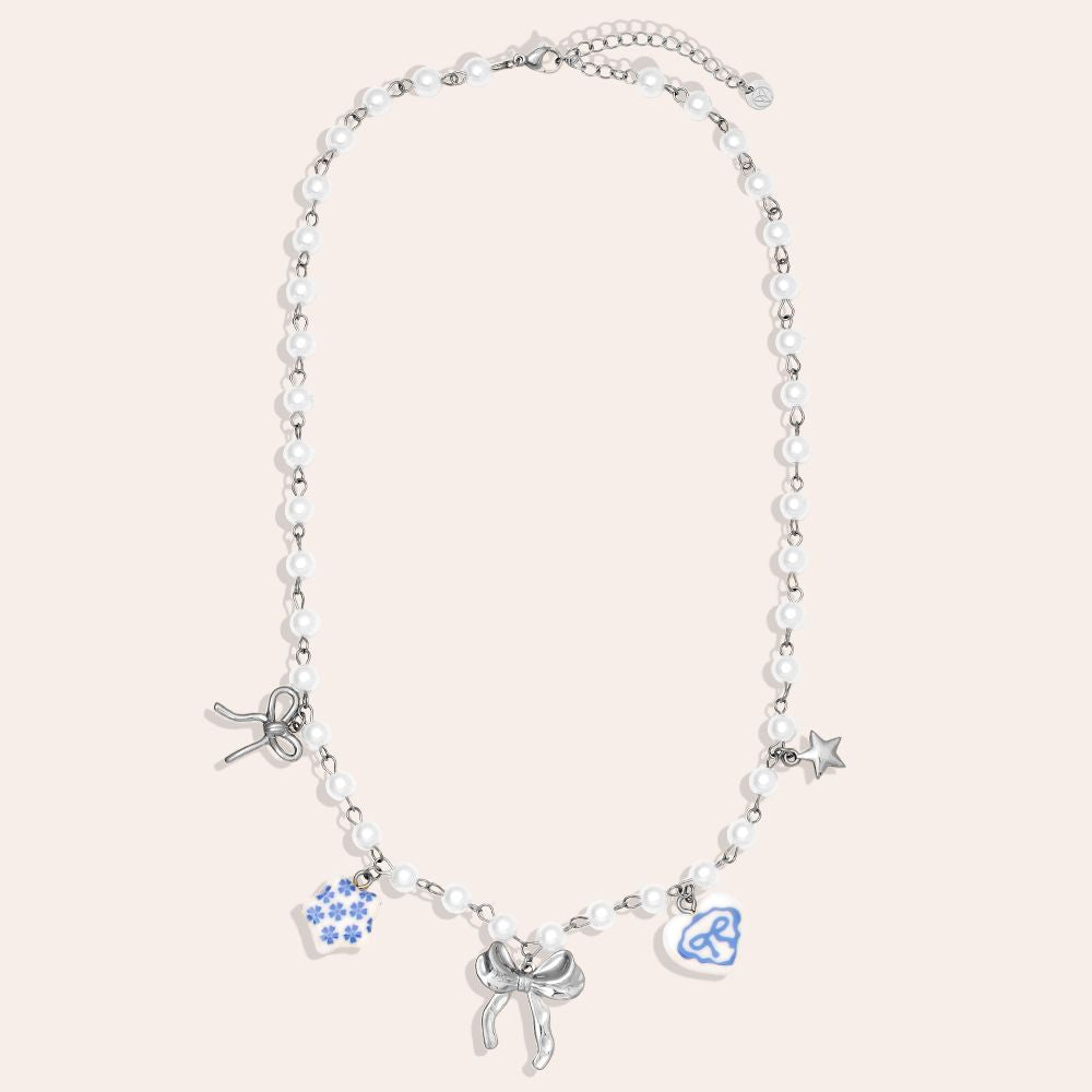 Zakynthos Necklace 43 cm - Silver