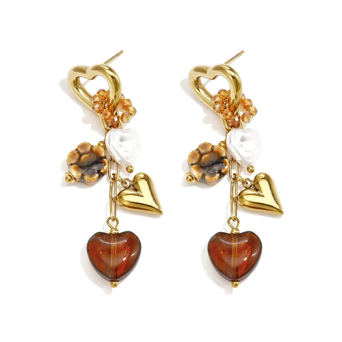 Jacky Earrings - Gold