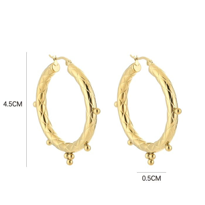 Elisa Medium Earrings - Silver